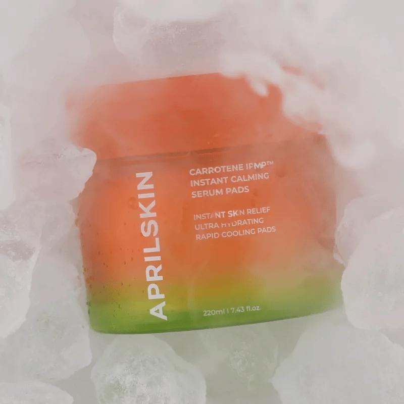 Aprilskin 胡蘿蔔IPMP冰感鎮靜爽膚棉 (80片) - Beautitu.com