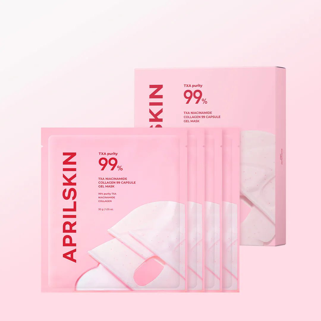 APRILSKIN TXA傳明酸 膠原蛋白凝膠膠囊面膜 (4片) - Beautitu.com