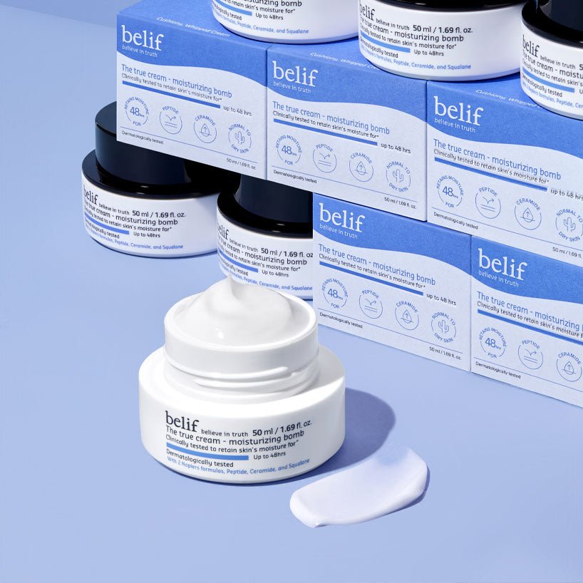 belif 紫芹48hr潤澤炸彈霜 The true cream - moisturizing bomb 50ml - Beautitu.com