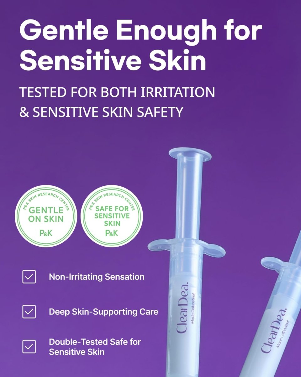 ClearDea 黏蛋白膠原視黃醛深層抗皺精華 4ml × 5 - Beautitu.com