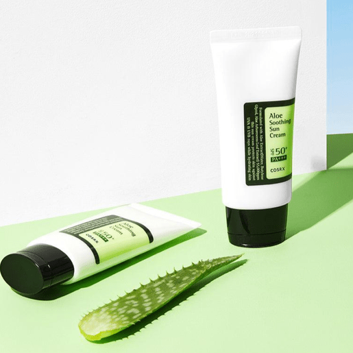 COSRX Aloe Soothing Sun Cream SPF50 蘆薈舒緩防曬霜