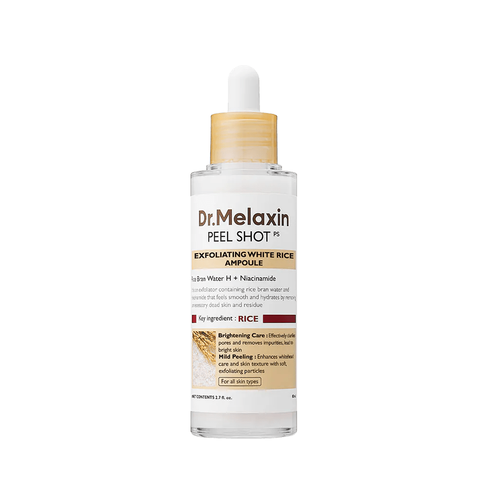 Dr.Melaxin Peel Shot 大米去角質柔膚精華 80ml - Beautitu.com