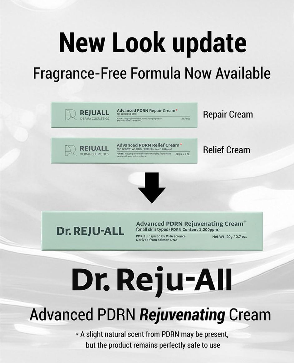 最新升級版! Dr.Rejuall Advanced PDRN Rejuvenating Cream 醫美級麗珠蘭成份高濃度PDRN再生修復霜 20g - Beautitu.com