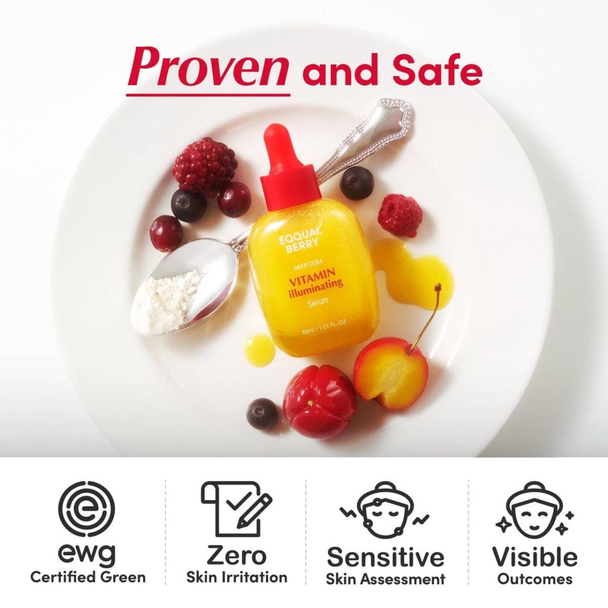 Eqqualberry 維他命亮膚精華 30ml - Beautitu.com