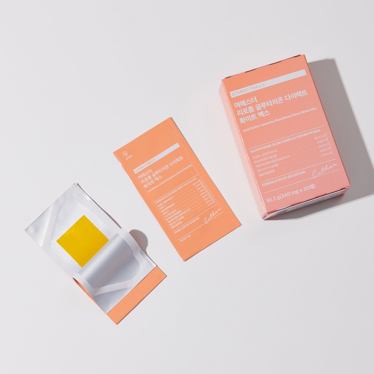 ESTHER FORMULA 脂質體穀胱甘肽口含片 DIRECT WHITE MAX (30片) - Beautitu.com