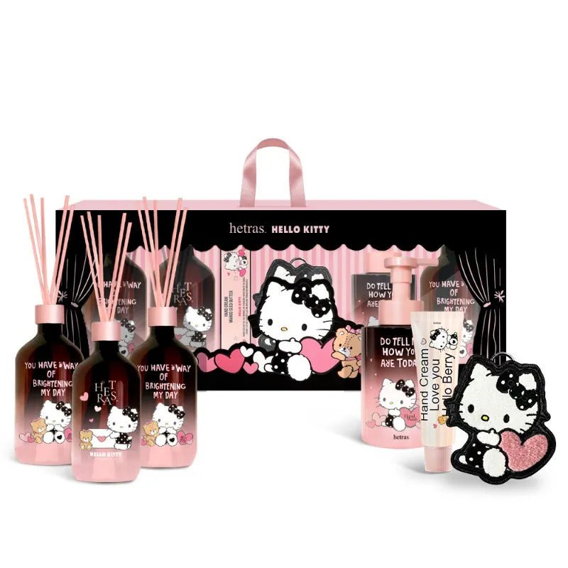 hetras x Hello Kitty Black 限量禮盒裝 - Beautitu.com