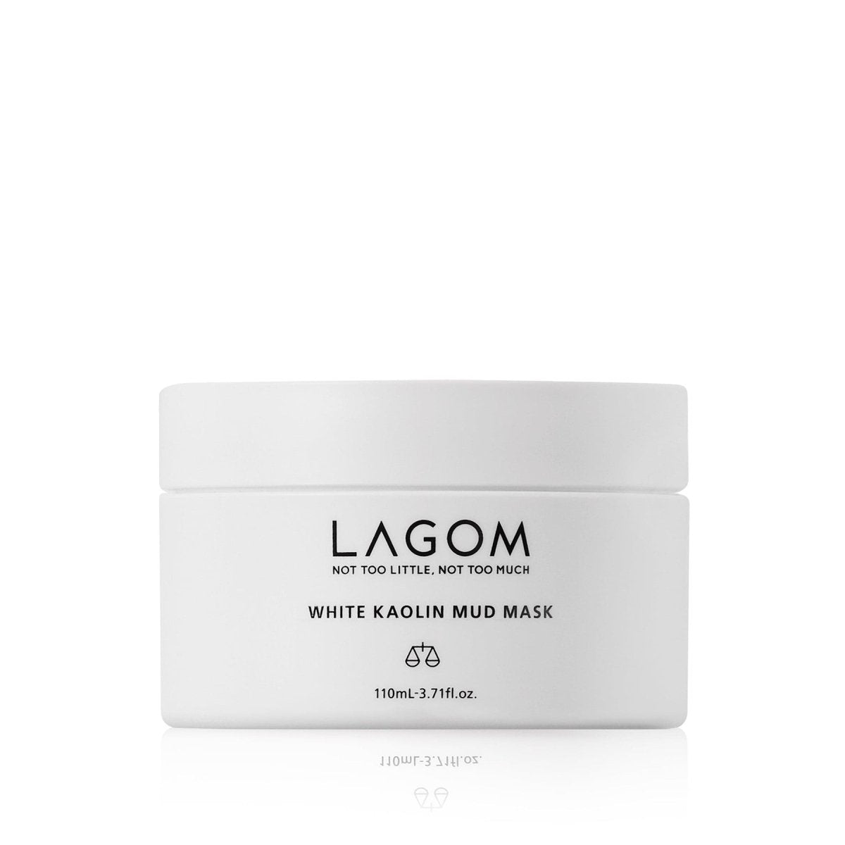 LAGOM 白色高嶺泥漿面膜 110ml - Beautitu.com