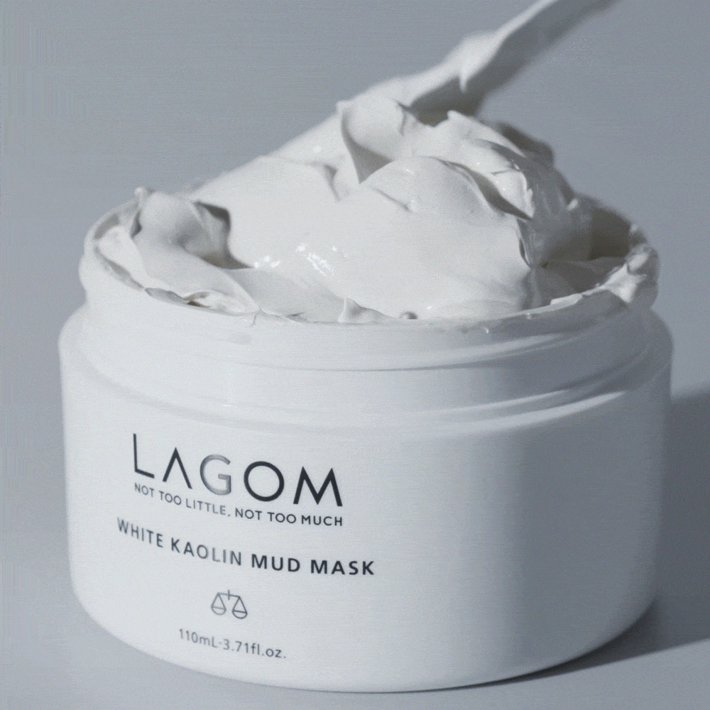 LAGOM 白色高嶺泥漿面膜 110ml - Beautitu.com