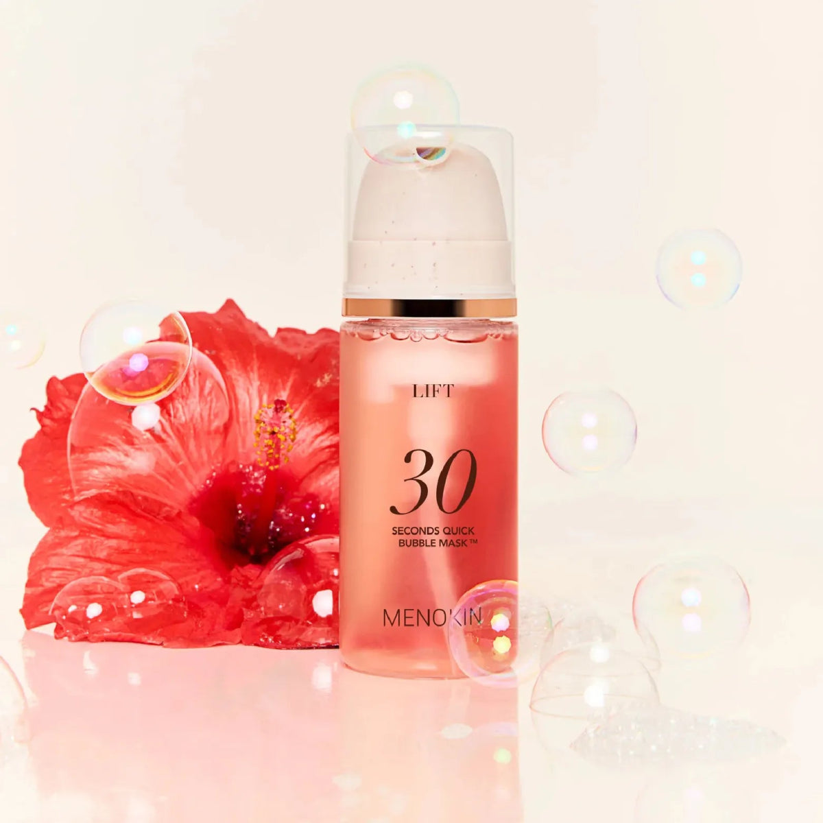MENOKIN 30 秒免洗泡泡緊緻抗老面膜 - Beautitu.com