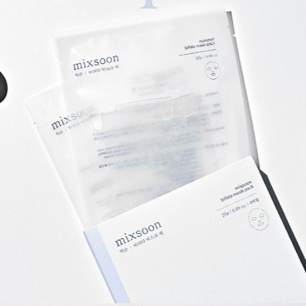 mixsoon | Bifida 二裂酵母緊緻舒緩面膜 5ea - Beautitu.com