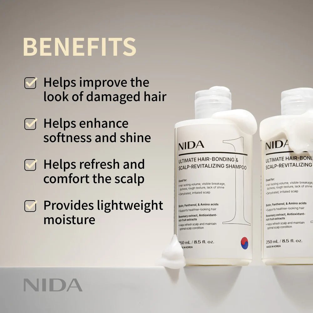 NIDA深層清潔雙效洗髮精 250ml - Beautitu.com