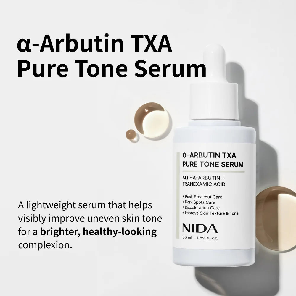 NIDA α - 熊果素強效亮白精華液 50ml - Beautitu.com