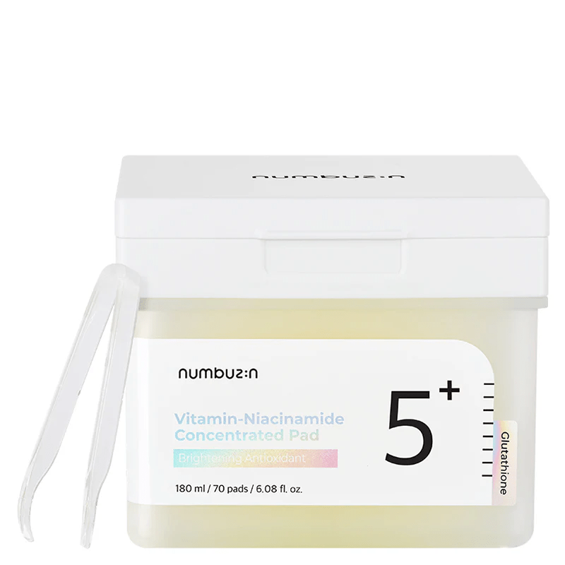 numbuzin | No.5 穀胱甘肽C無痕亮白棉片 70片(180 ml) - Beautitu.com