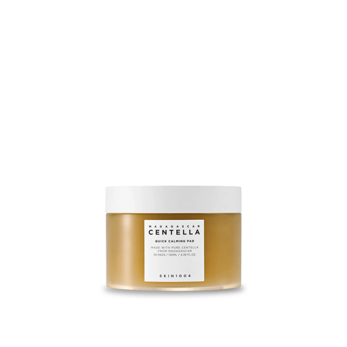 Skin1004 | 馬達加斯加積雪草 舒緩急救爽膚棉 130ml x 70片 - Beautitu.com