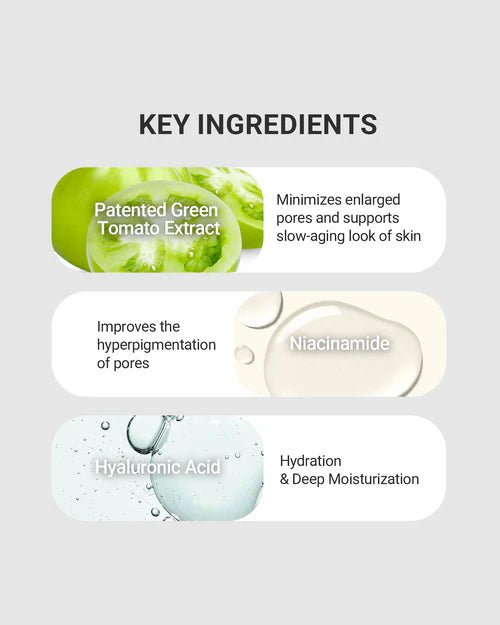 SungBoon Editor 綠蕃茄緊致毛孔安瓶精華+ 30ml - Beautitu.com