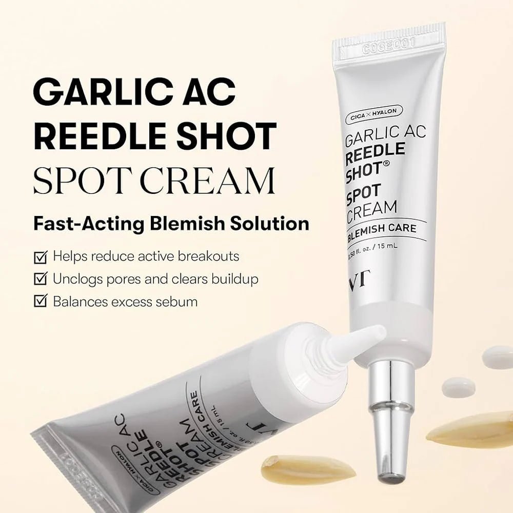 VT 大蒜AC Reddle 痘痘修復霜 15ml - Beautitu.com