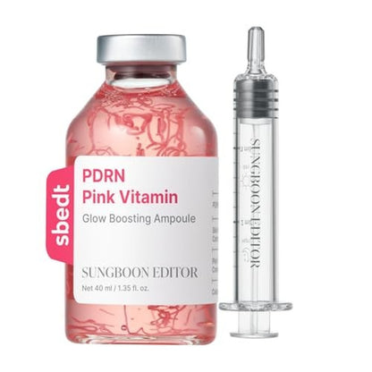SUNGBOON EDITOR PDRN Pink Vitamin Glow Boosting Ampoule 40ml — 1
