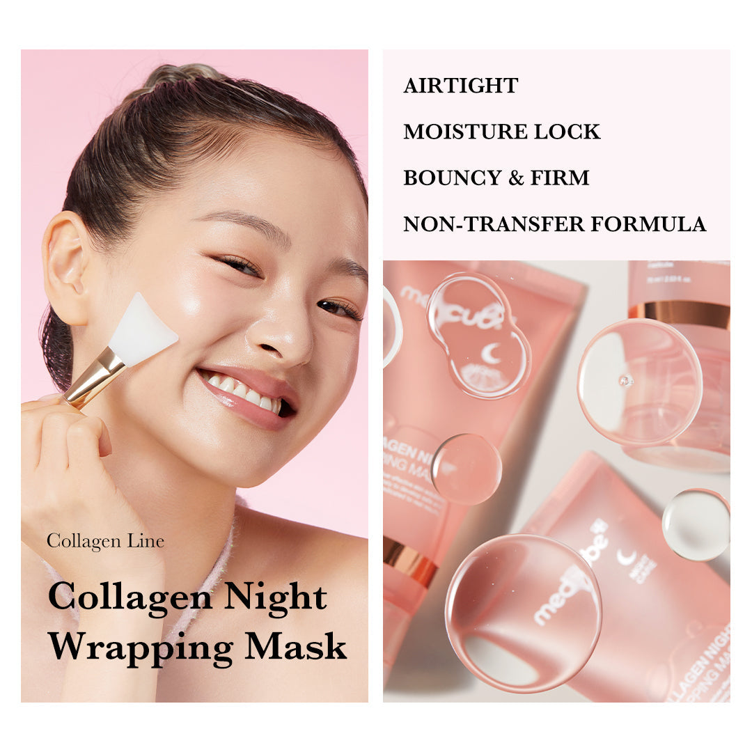 medicube Collagen Night Wrapping Mask Quick Dry Easy Peel