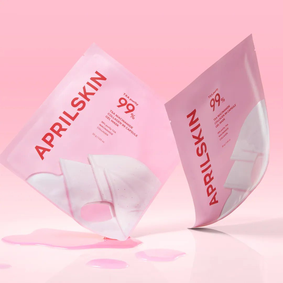 April Skin TXA NIACINAMIDE COLLAGEN 99 CAPSULE GEL MASK (4EA)