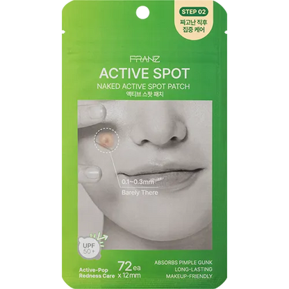 FRANZ Naked Active Spot Patches 72ea