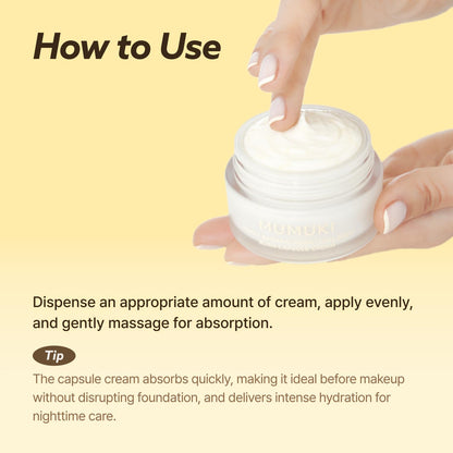 MUMUKI Honey Banana BDRN Capsule Cream 50ml