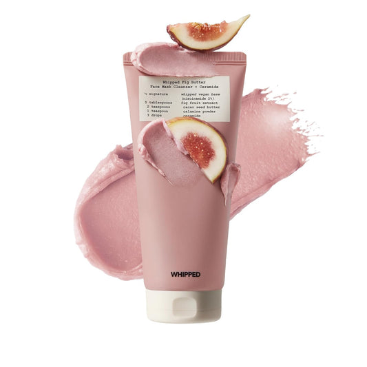 WHIPPED 鮮奶油純素面膜洗面乳 無花果 130g