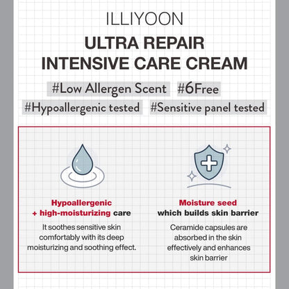 ILLIYOON Renew Ultra Repair Intensive Care Cream 200ml