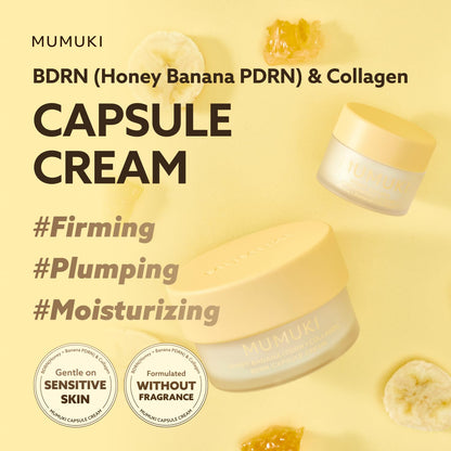 MUMUKI Honey Banana BDRN Capsule Cream 50ml