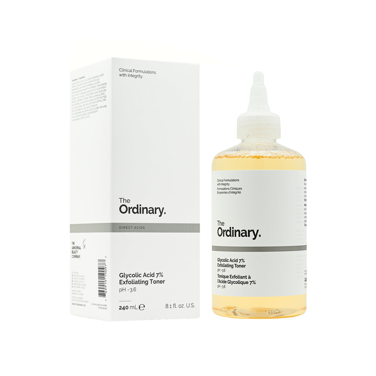 The Ordinary 甘醇酸7%去角質爽膚水 240ml