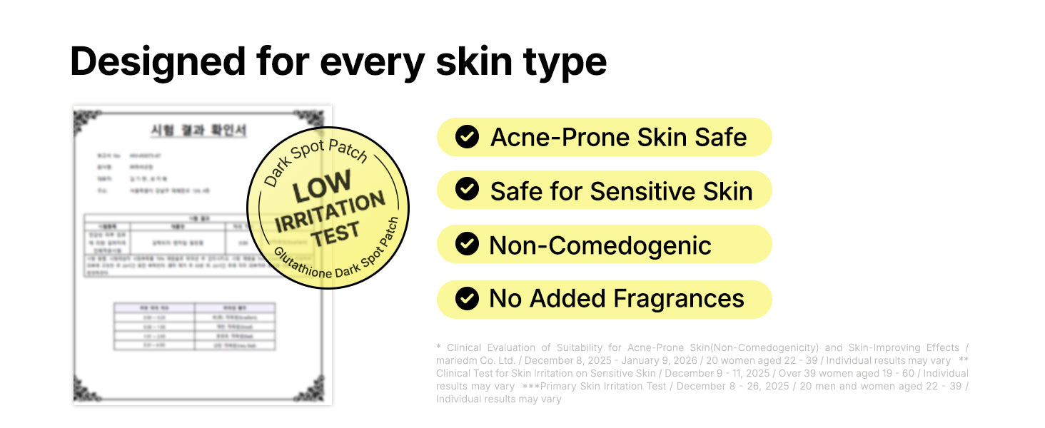 designed for every skin type