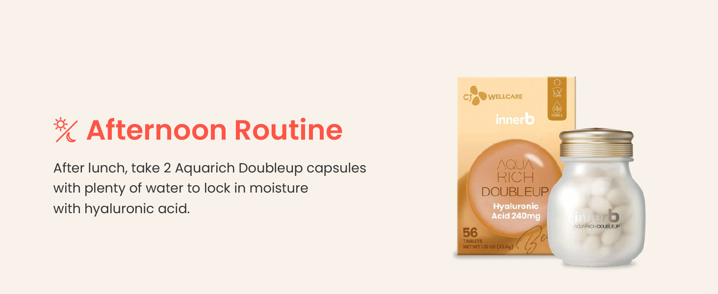 Innerb Glow Capsule Collagen Firm Skin Elasticity Korean Skin Care Supplement Elastin Vitamin C