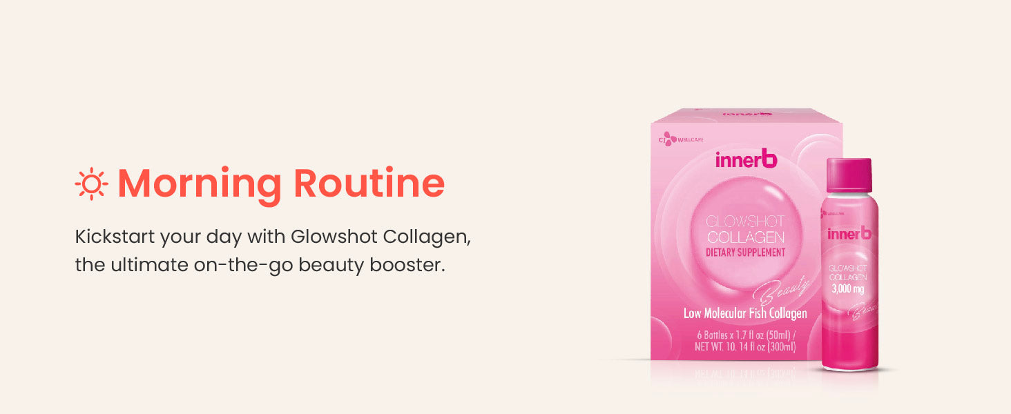 Innerb Glow Capsule Collagen Firm Skin Elasticity Korean Skin Care Supplement Elastin Vitamin C