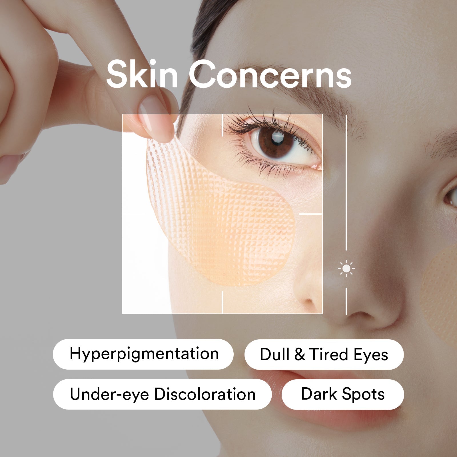 Glutathione kojic acid eye patch Vita jelly