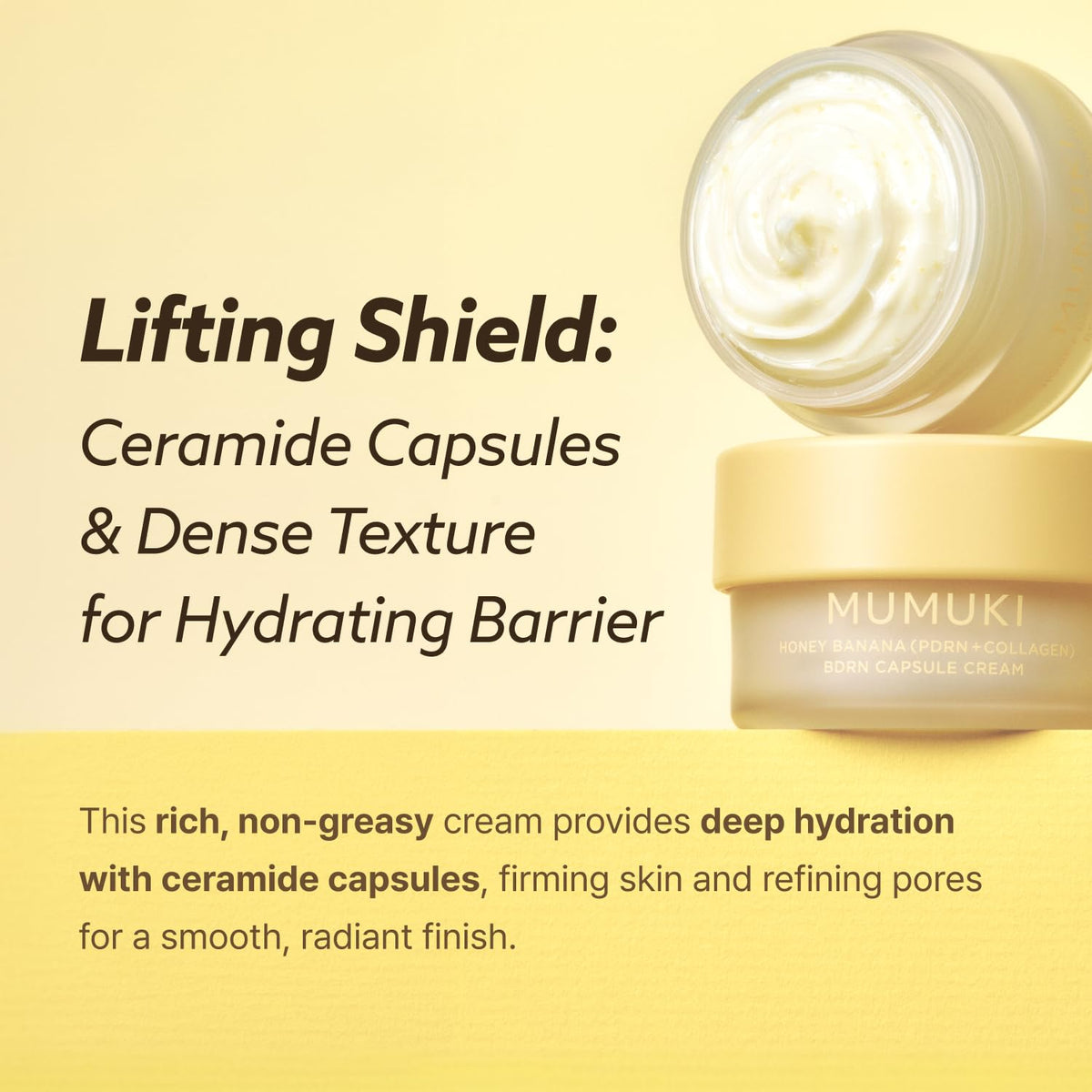 MUMUKI Honey Banana BDRN Capsule Cream 50ml