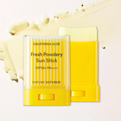 NATURE REPUBLIC 加州蘆薈清爽粉狀防曬棒 SPF 50+ PA++++