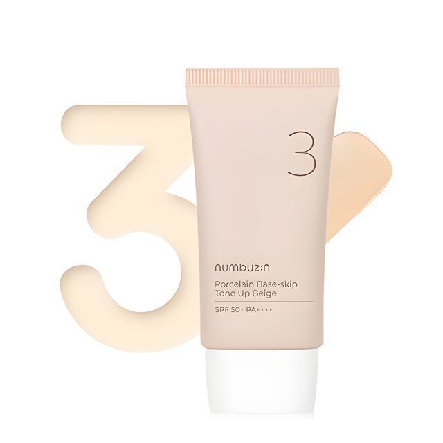 numbuzin | No.3 陶瓷美肌素顏霜（SPF50+ PA++++） 50ml - Beautitu.com