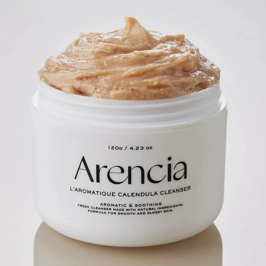 [品牌授權現貨] Arencia | L'aromatique Calendula Cleanser 金盞花+大米年糕保濕潔面霜 120g