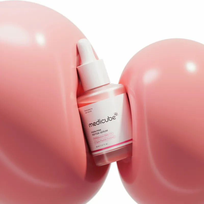 Medicube PDRN Pink Peptide Collagen Ampoule bouncy