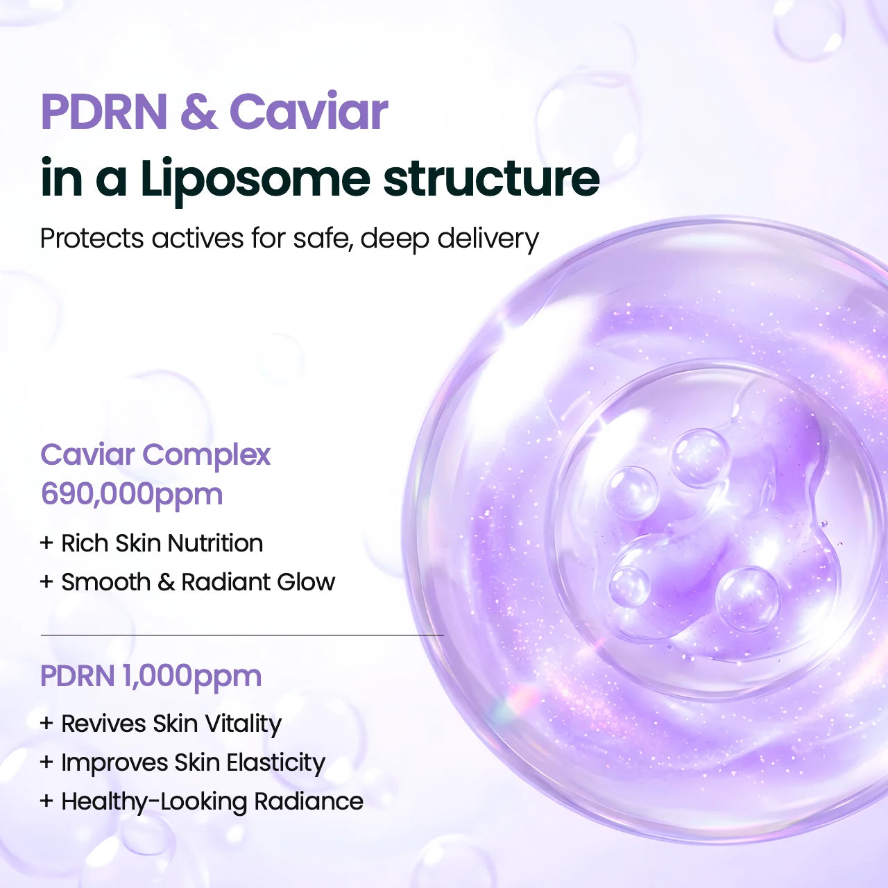 Biodance 魚子醬 PDRN 脂質體泡泡肌底導入精華 95ml