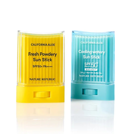 NATURE REPUBLIC 加州蘆薈清爽粉狀防曬棒 SPF 50+ PA++++