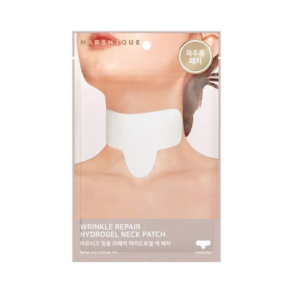 MARSHIQUE Wrinkle Repair Hydrogel Neck Patch 4patches