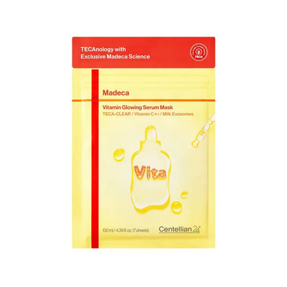 Centellian24 Madeca 維他命發光提亮精華面膜 7片 130ml