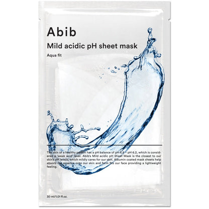 Abib阿彼芙弱酸性水庫面膜 30ml x 10片 - Beautitu.com