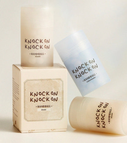 ADIEUX - KNOCK ON KNOCK ON 膠囊護手霜 20g (Hinoki / Cotton Powder) - Beautitu.com