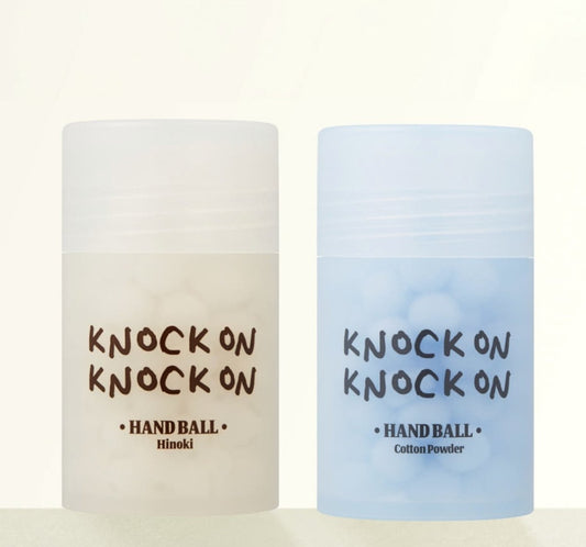 ADIEUX - KNOCK ON KNOCK ON 膠囊護手霜 20g (Hinoki / Cotton Powder) - Beautitu.com