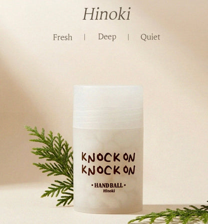 ADIEUX - KNOCK ON KNOCK ON 膠囊護手霜 20g (Hinoki / Cotton Powder) - Beautitu.com