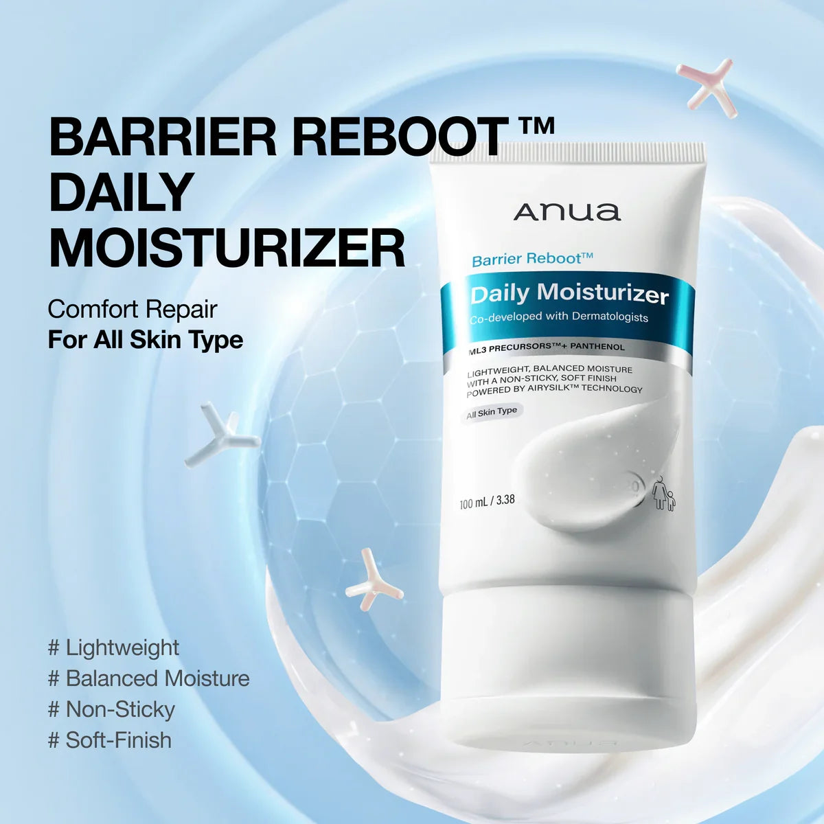 ANUA Barrier Reboot 屏障再生日常保濕乳霜 100ml