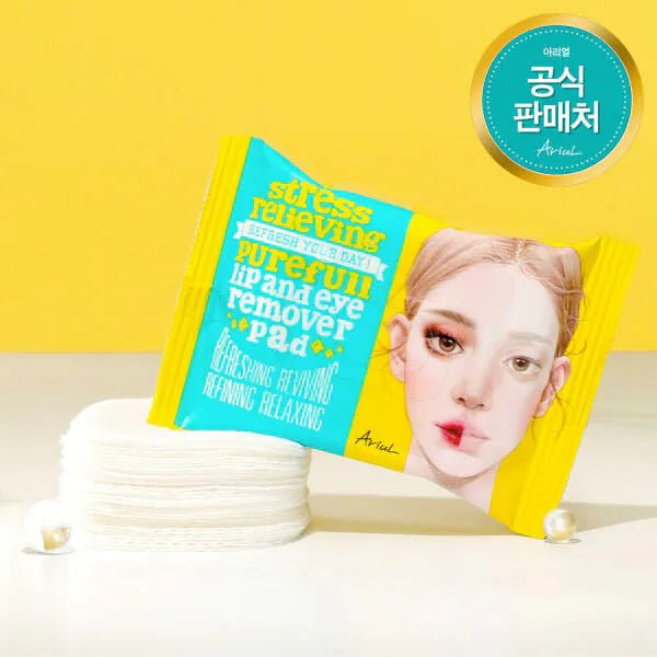 Ariul 極淨舒壓眼唇卸妝棉濕紙巾(30Pads) - Beautitu.com