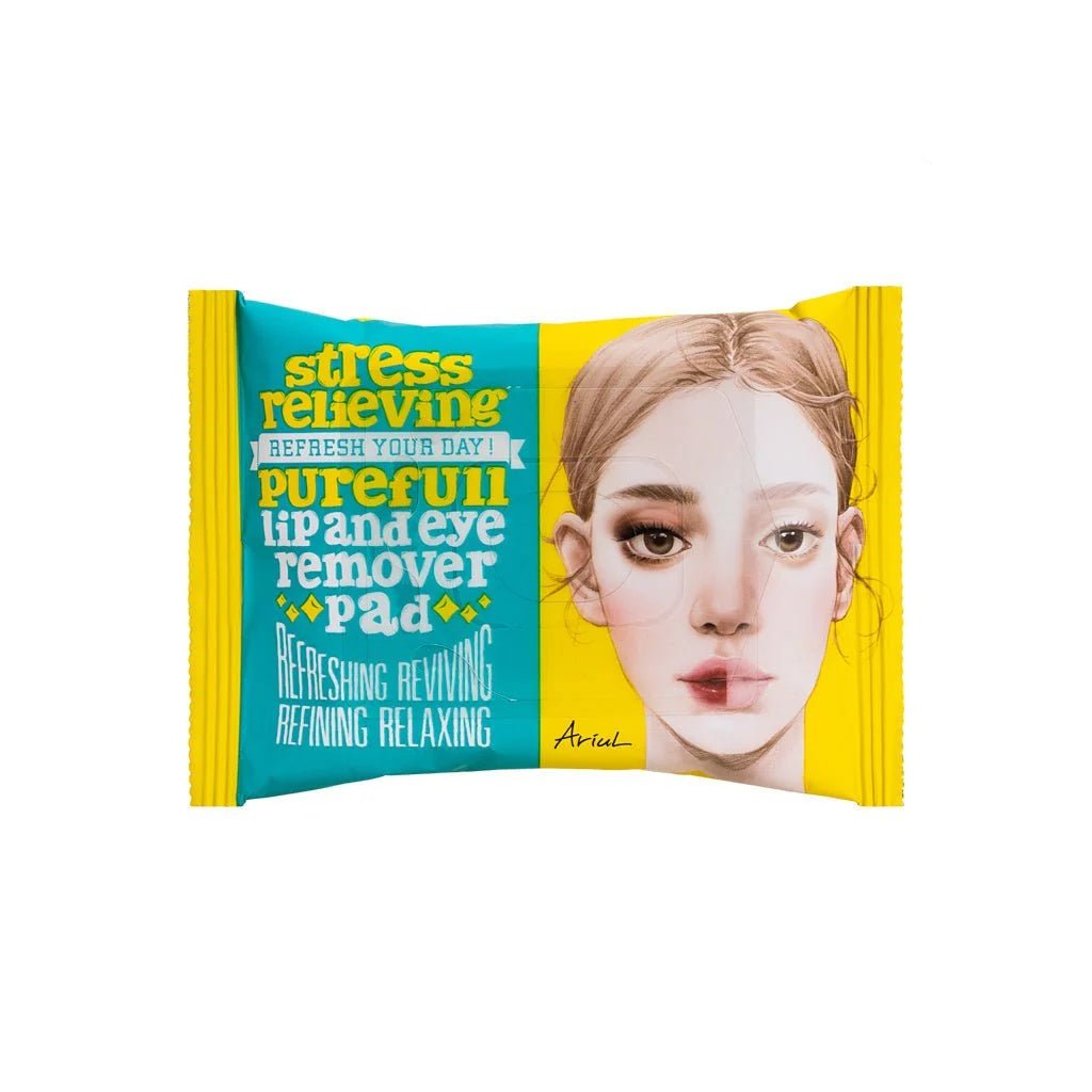 Ariul 極淨舒壓眼唇卸妝棉濕紙巾(30Pads) - Beautitu.com