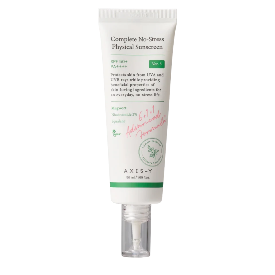 AXIS-Y 全效無壓力物理防曬乳 V.3 SPF 50 50ml - Beautitu.com